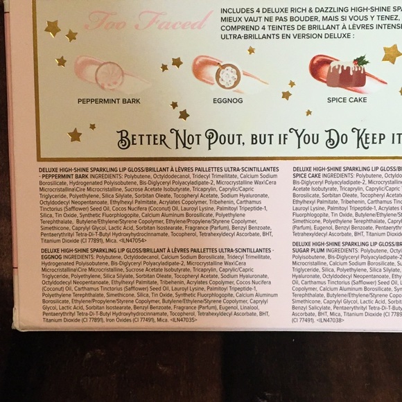 Too Faced Better Not Pout lip gloss - Picture 11 of 12